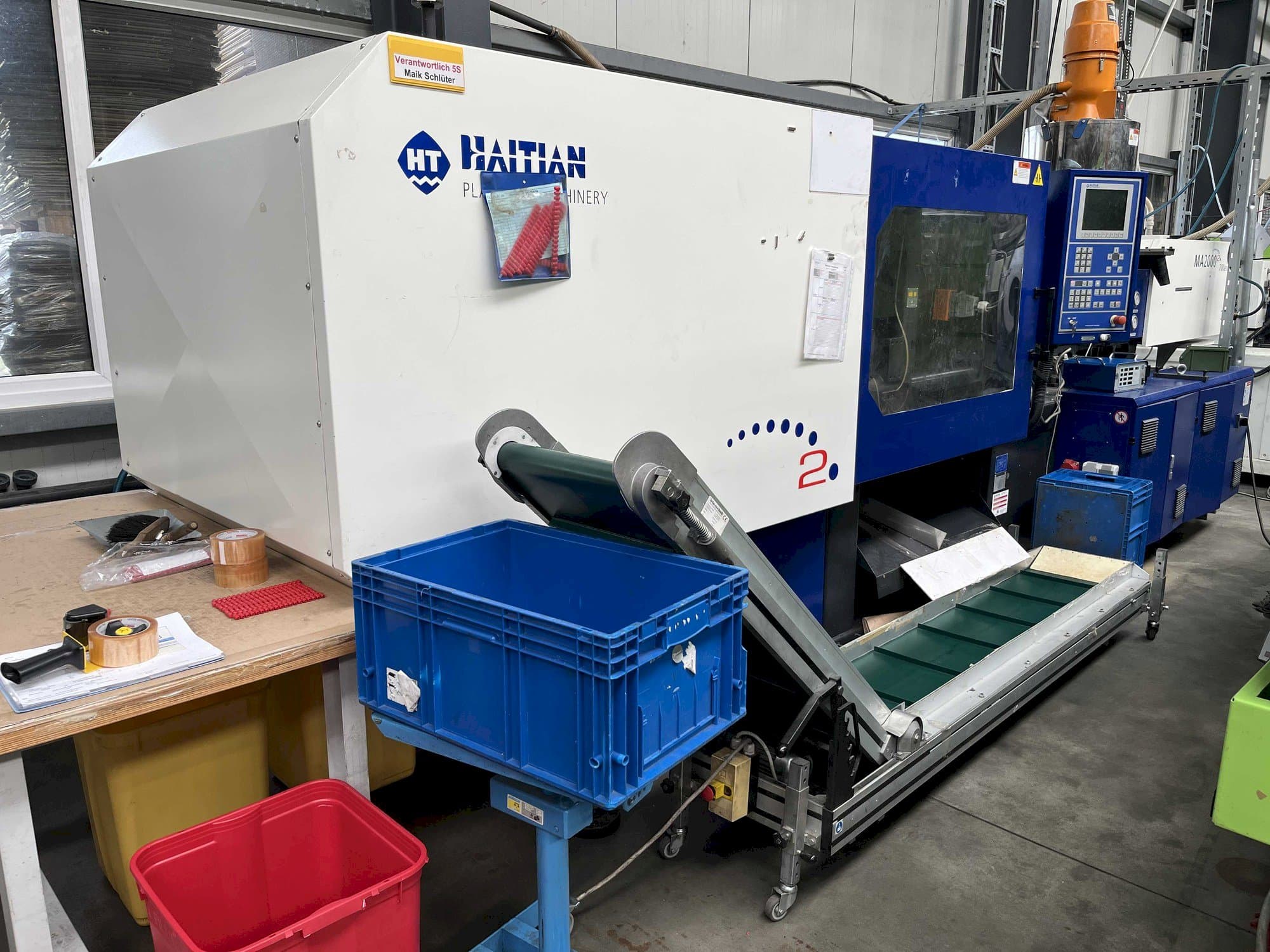 Vooraanzicht  van HAITIAN MA2000 II/700eco  machine