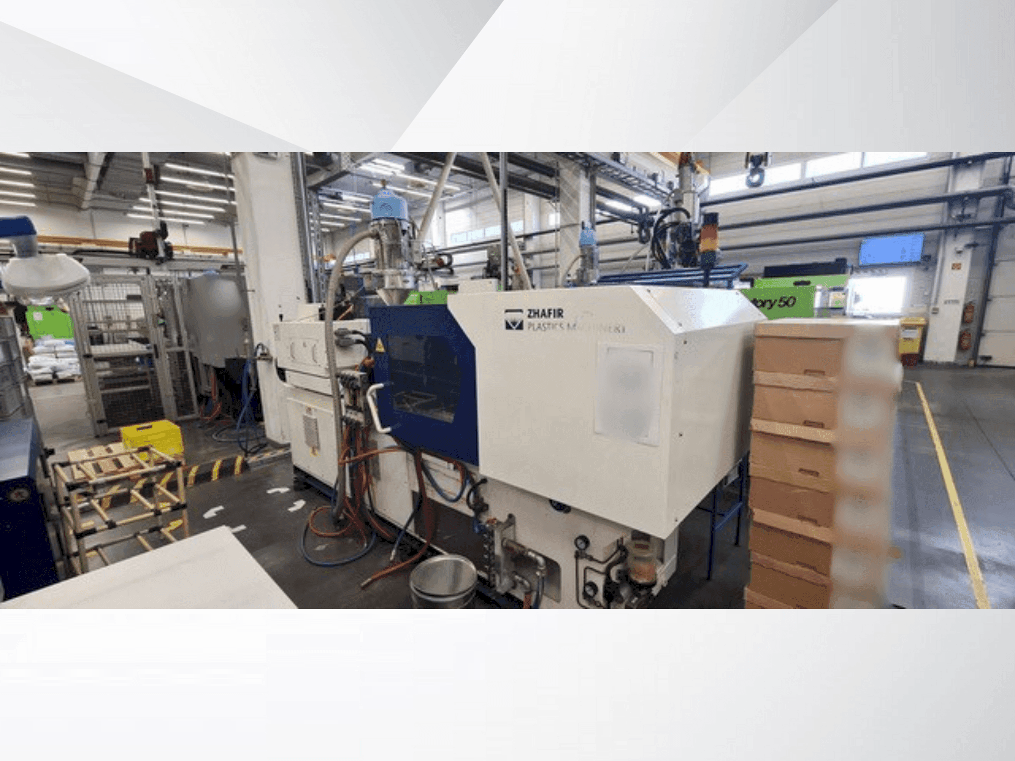 Vooraanzicht  van Zhafir VE 400/80  machine