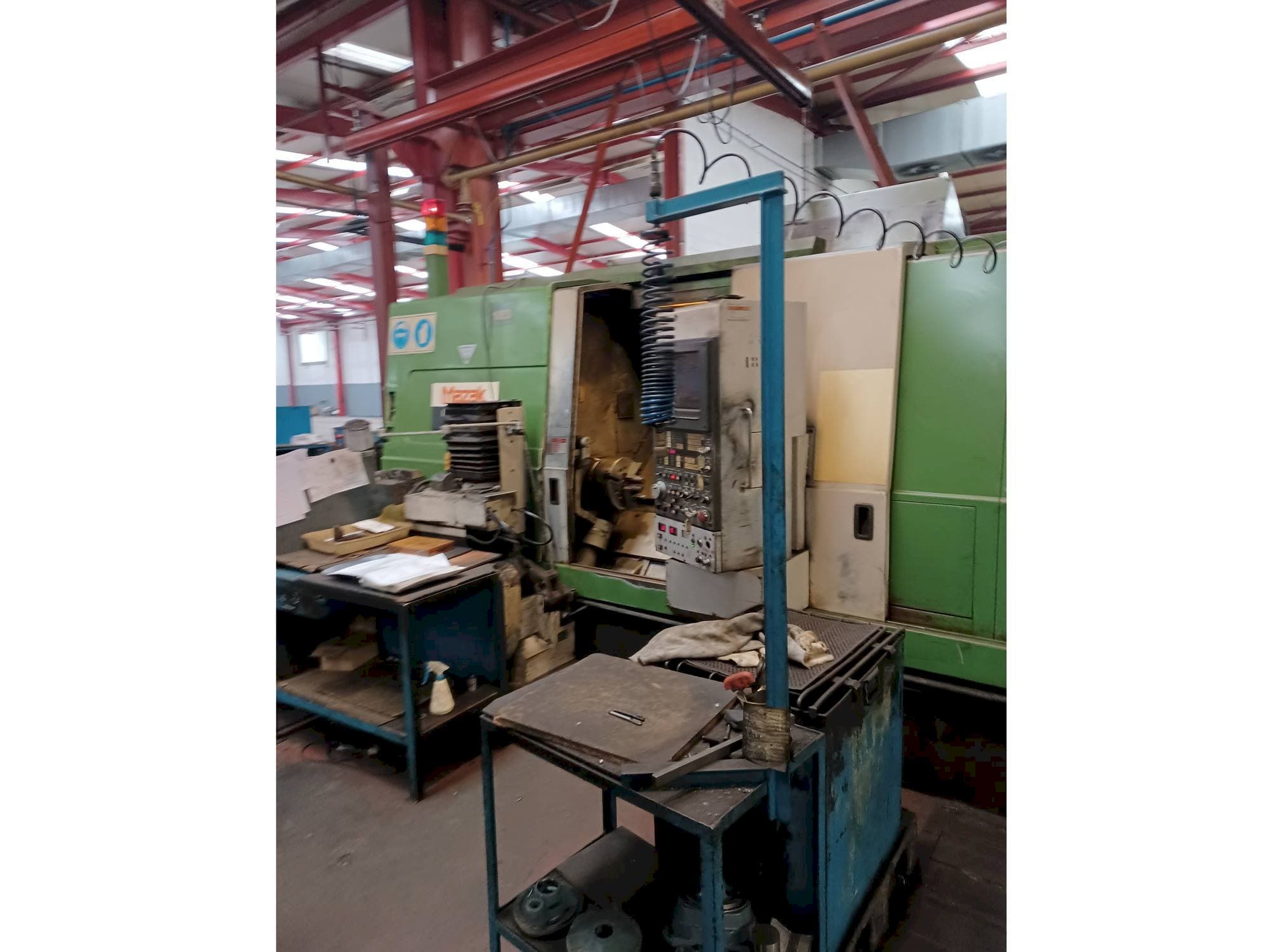 Vooraanzicht  van Mazak Integrex 40 ATC M/C  machine