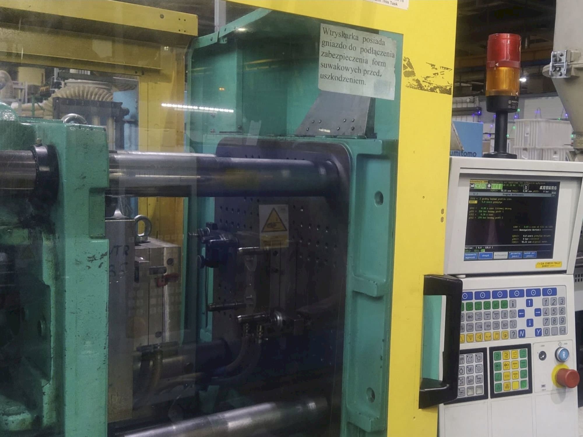 Vooraanzicht  van Arburg 420S ALLROUNDER 1000-350  machine