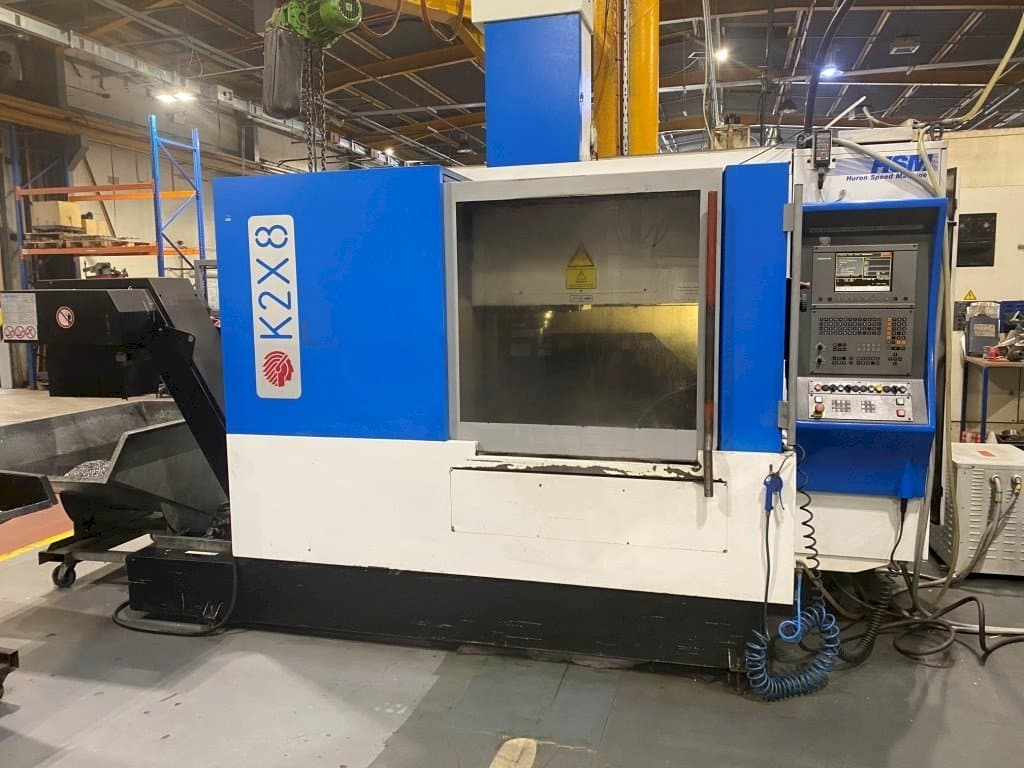 Vooraanzicht  van Huron K2X8  machine