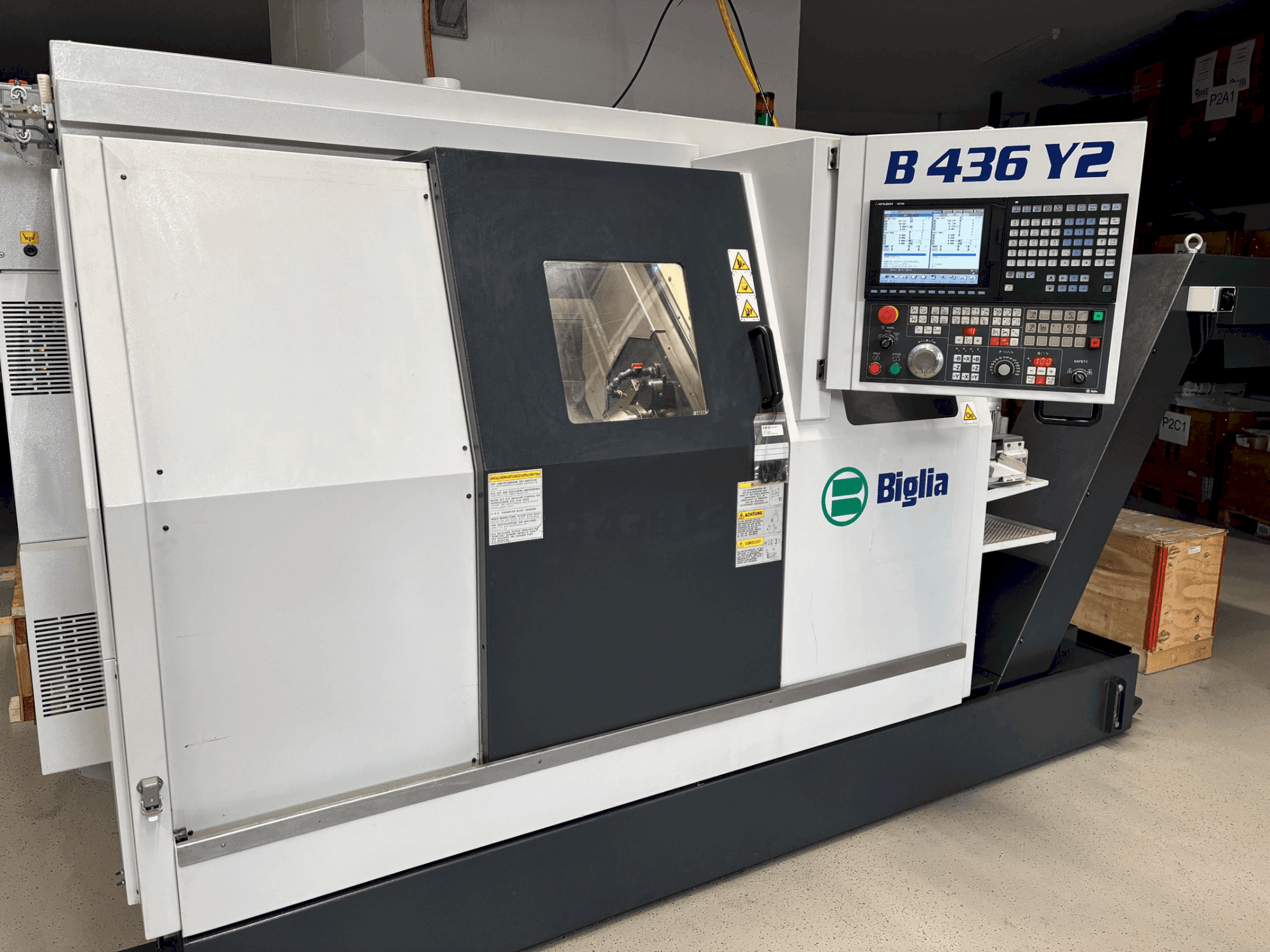 Vooraanzicht  van Biglia B436Y2  machine