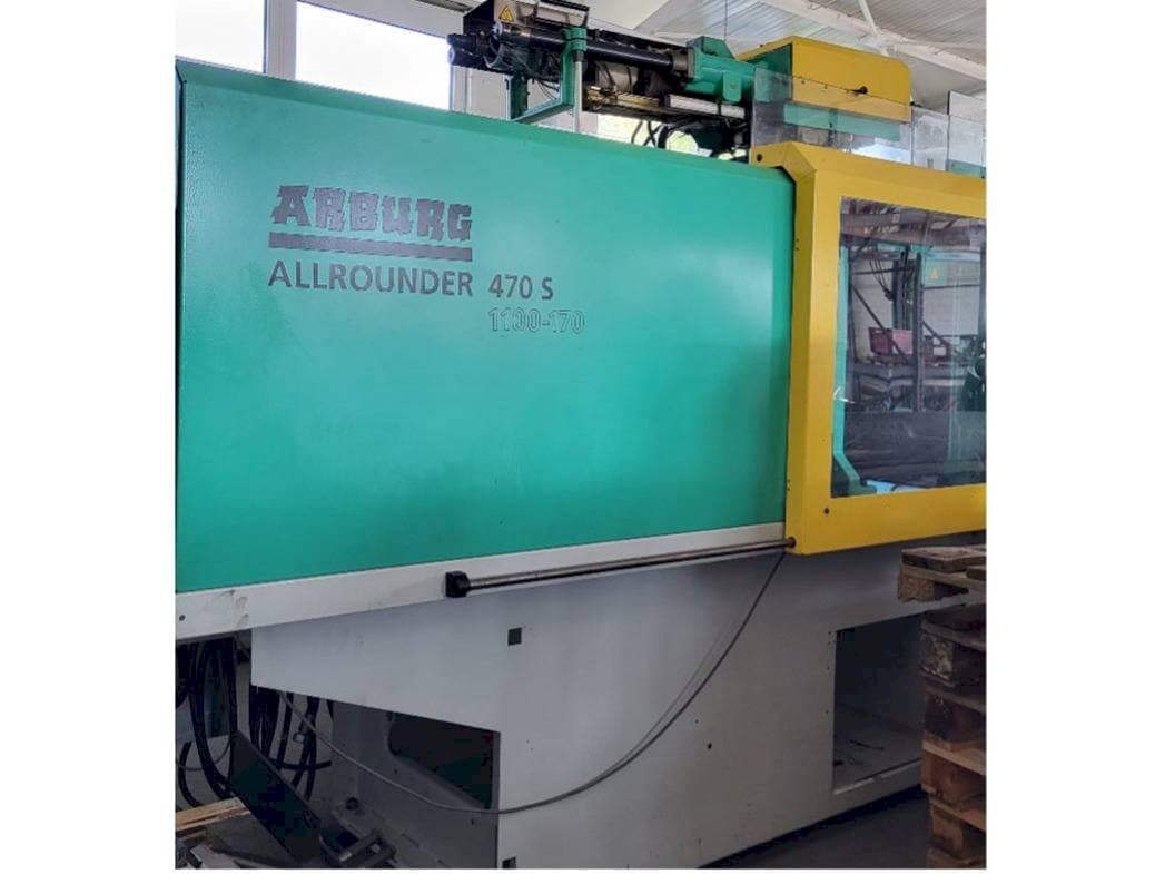 Vooraanzicht  van Arburg Allrounder 470S 1100 - 170/170  machine