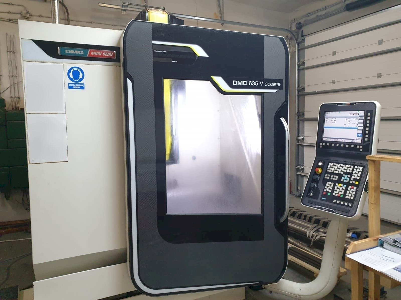 Vooraanzicht  van DMG DMC 635 V ecoline  machine