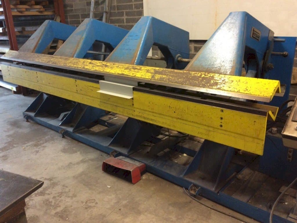 Vooraanzicht  van Tensol P200-4  machine