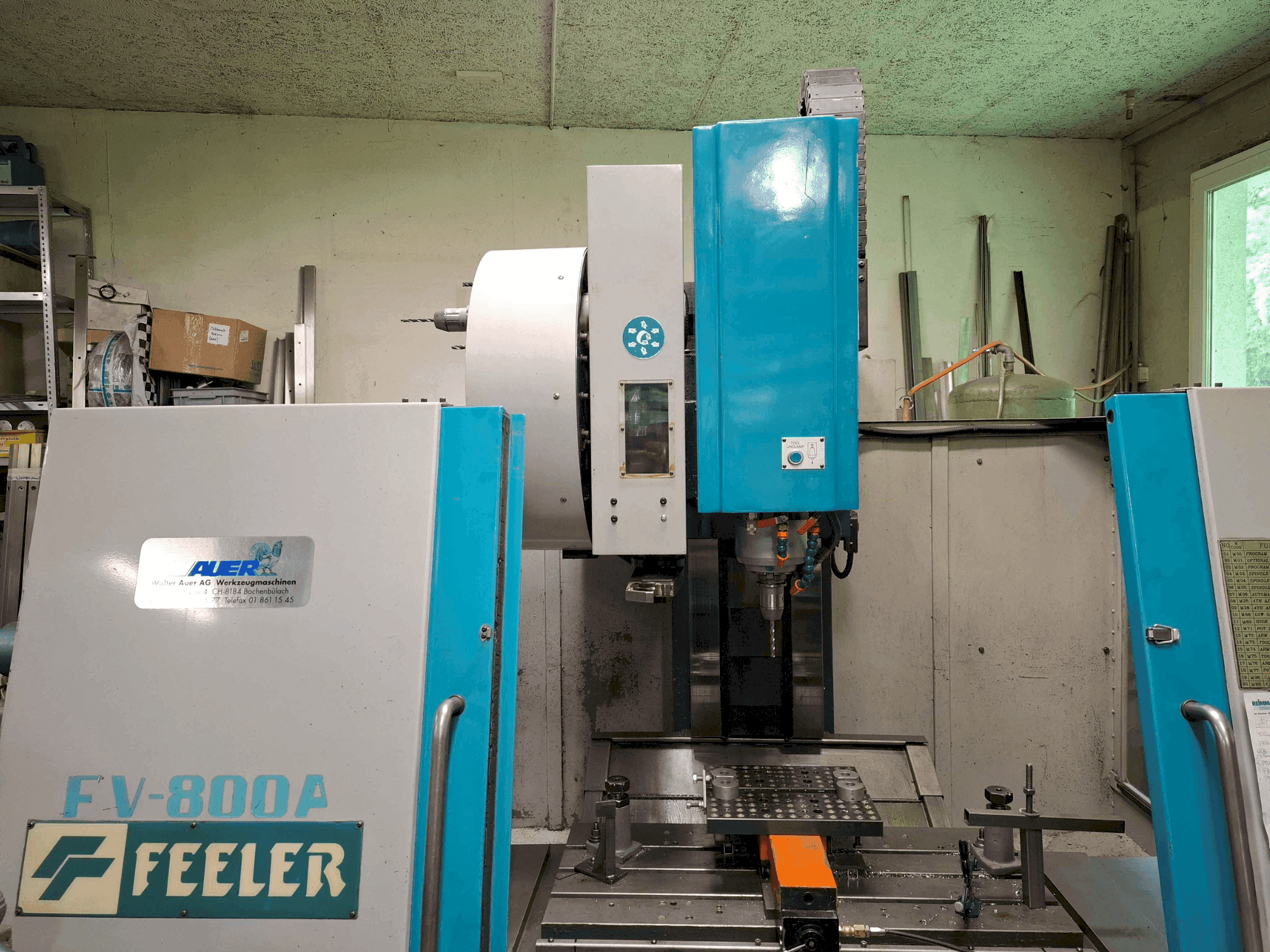 Vooraanzicht  van Feeler FV-800A  machine