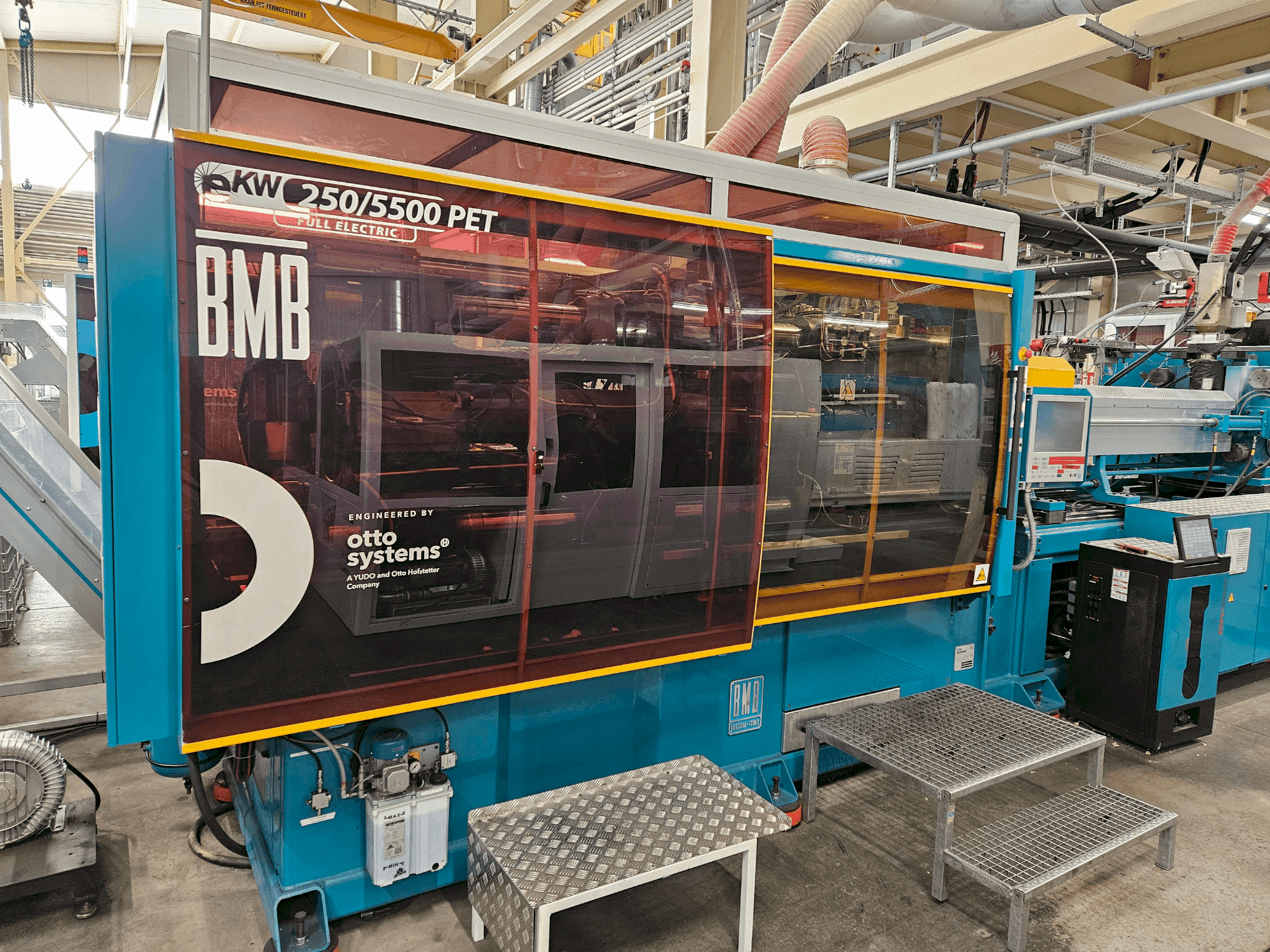 Vooraanzicht  van Otto Systems eKW 250/5500 PET  machine