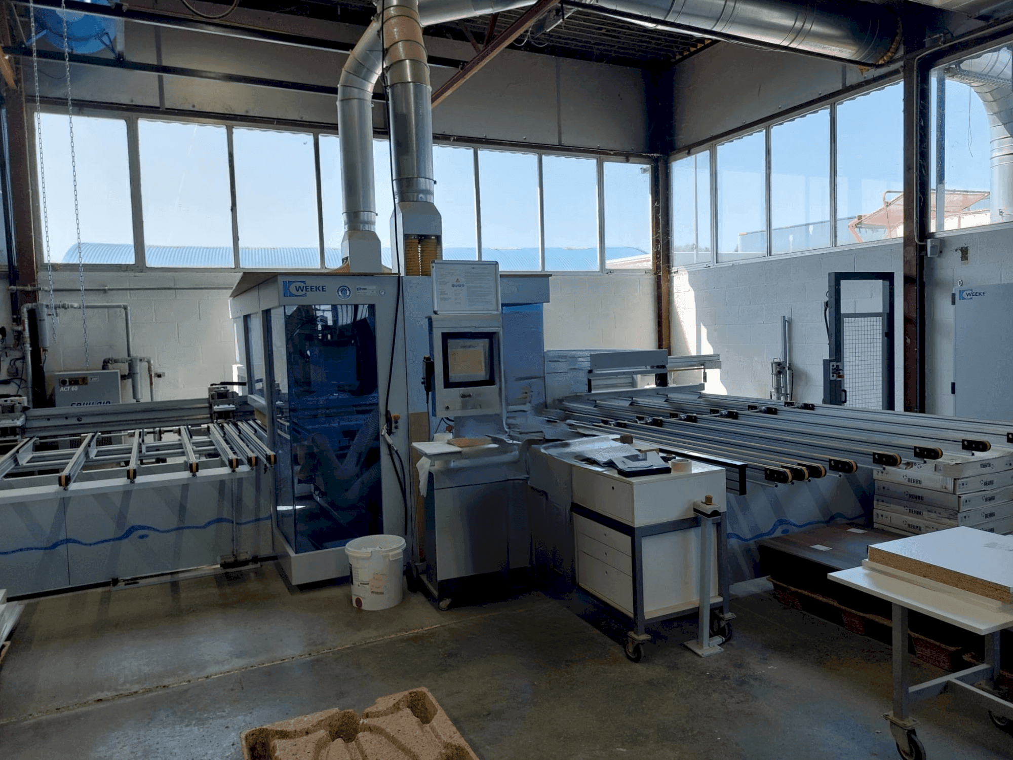 Vooraanzicht  van Weeke Optimat BHX 500/D  machine
