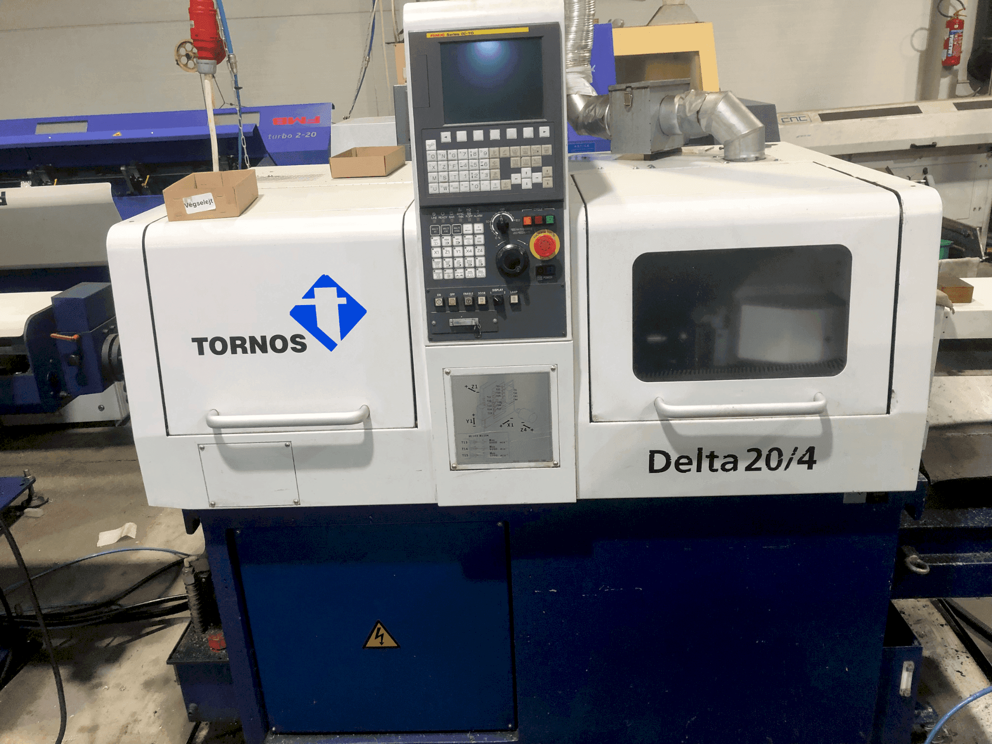 Vooraanzicht  van TORNOS TORNOS DELTA 20/4  machine
