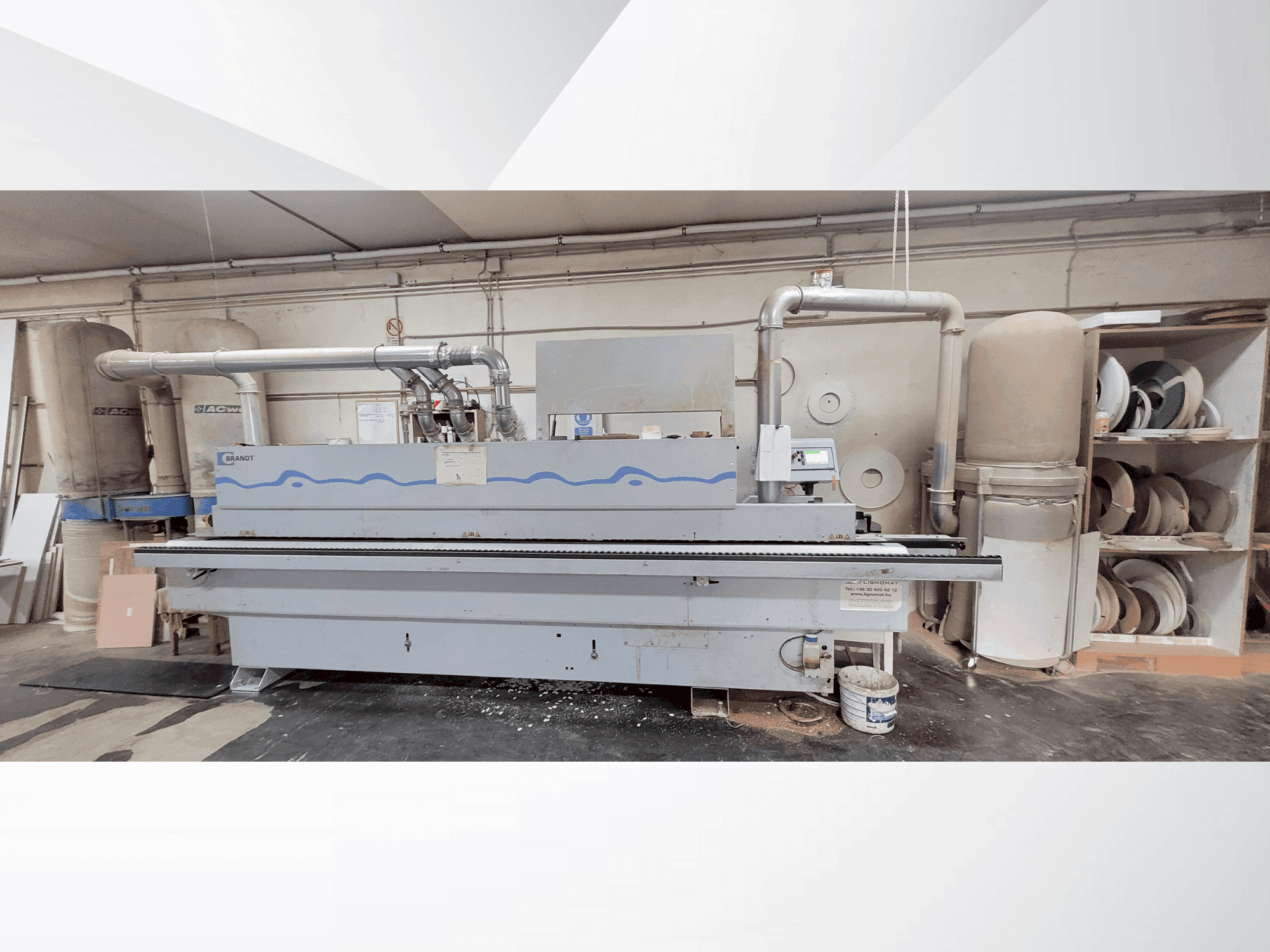 Vooraanzicht  van BRANDT KDF 230C Ambition 1230 FC  machine