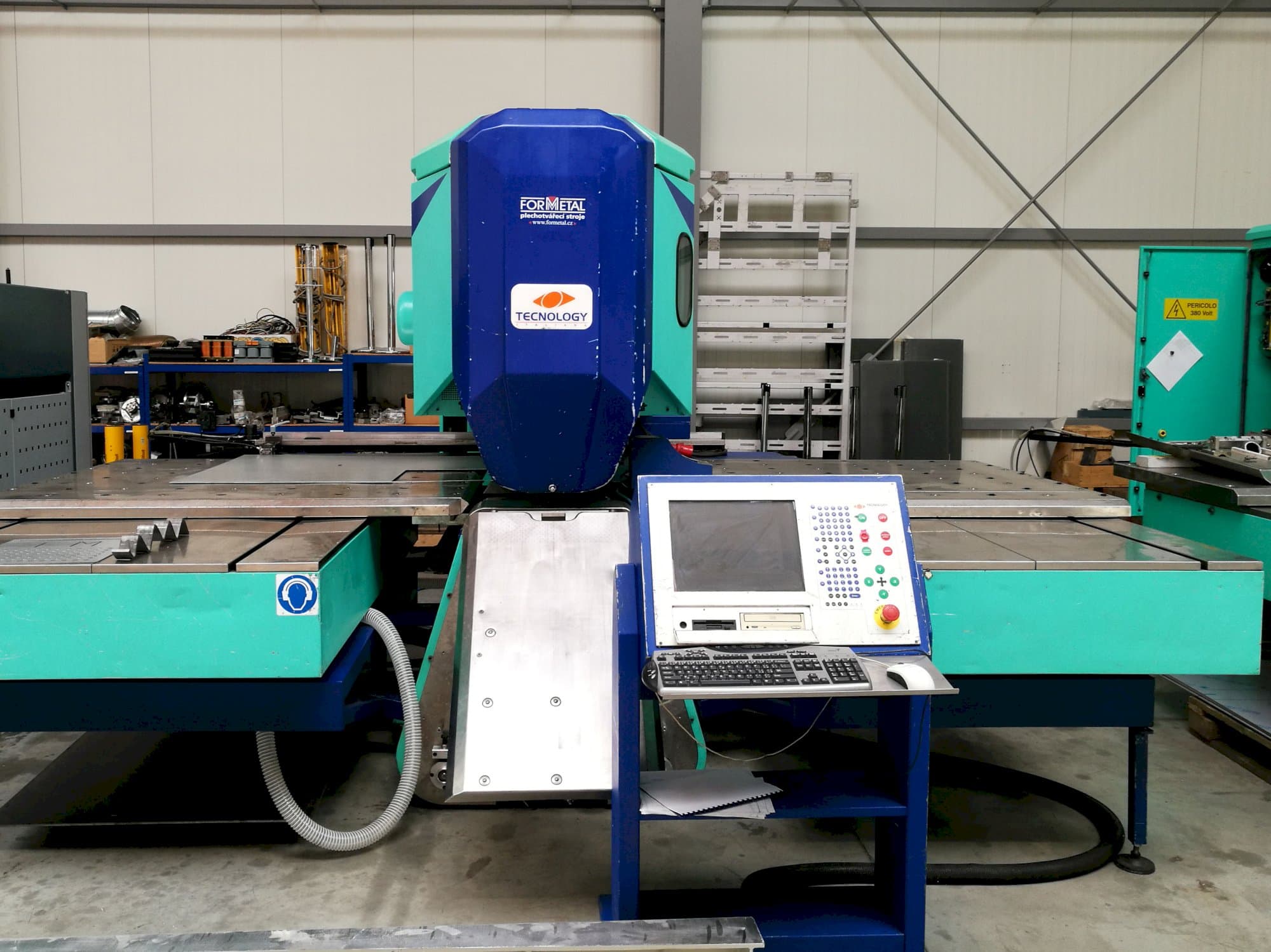 Vooraanzicht  van TECNOLOGY Italiana TECNOTRANSFER 15 SR machine