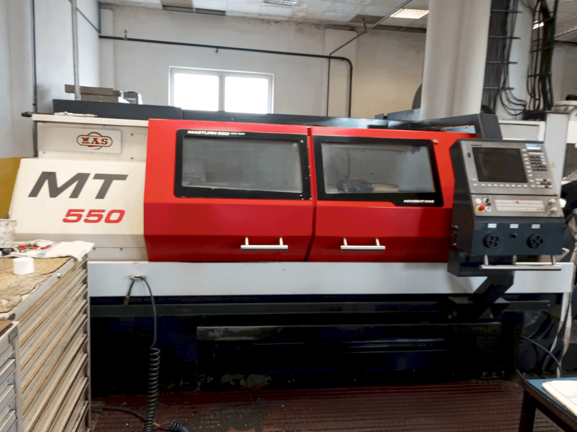 Vooraanzicht  van KOVOSVIT MAS MASTURN 550i CNC 1500  machine