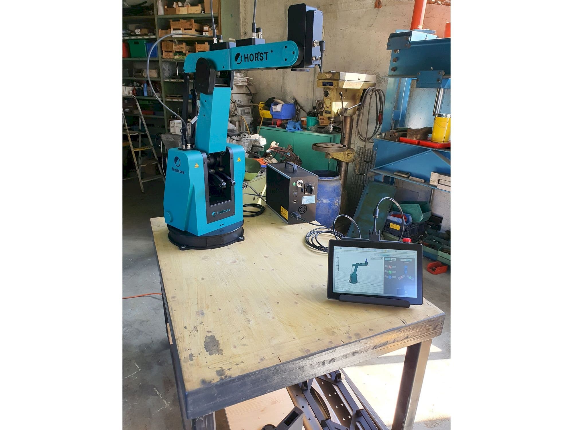 Vooraanzicht  van Fruitcore Horst 900  machine