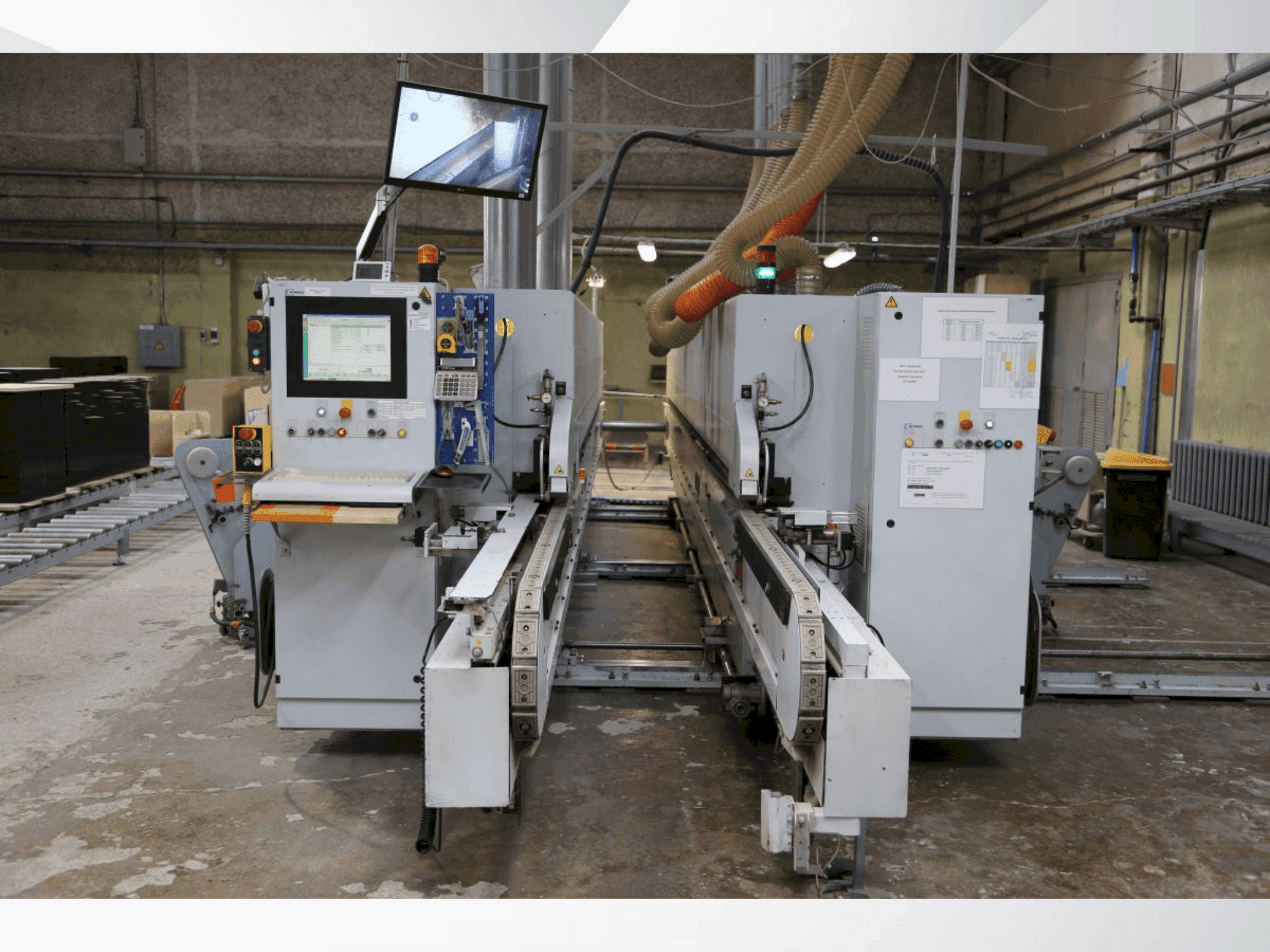 Vooraanzicht  van HOMAG KFL 526 / C  machine