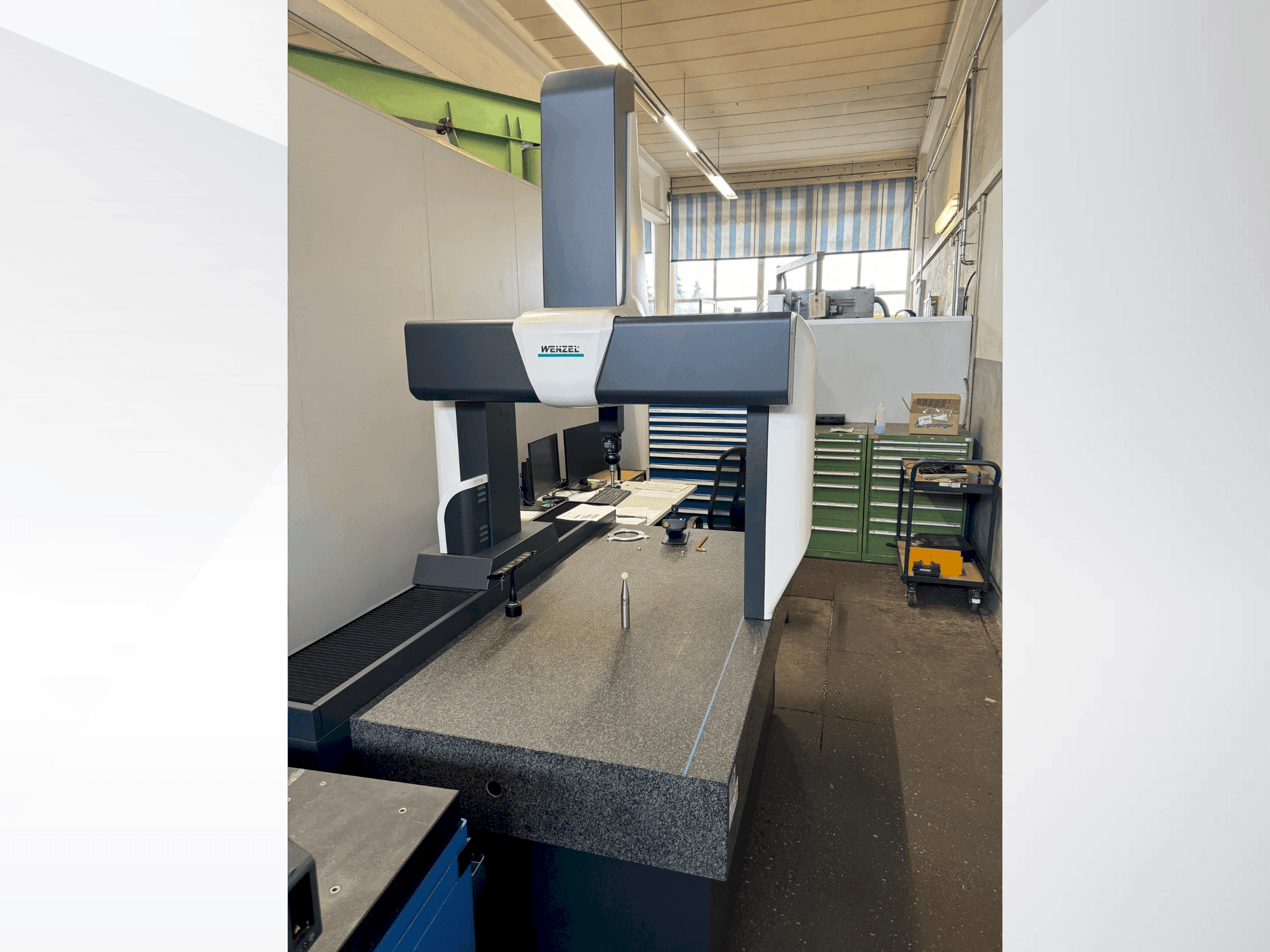 Vooraanzicht  van Wenzel LH 65  machine