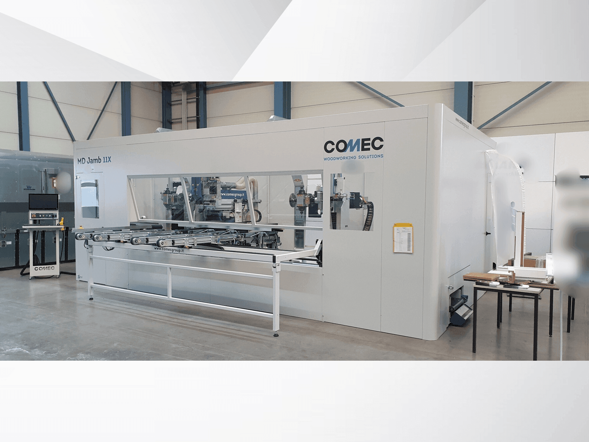Vooraanzicht  van COMEC MD JAM  machine