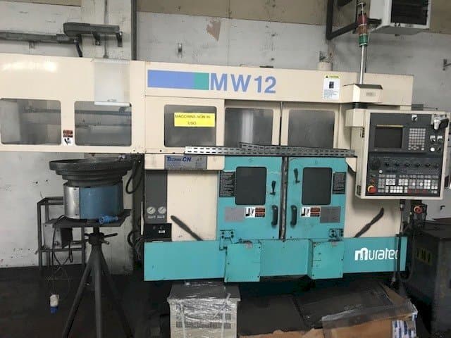 Vooraanzicht  van Muratec MW 12 CNC  machine