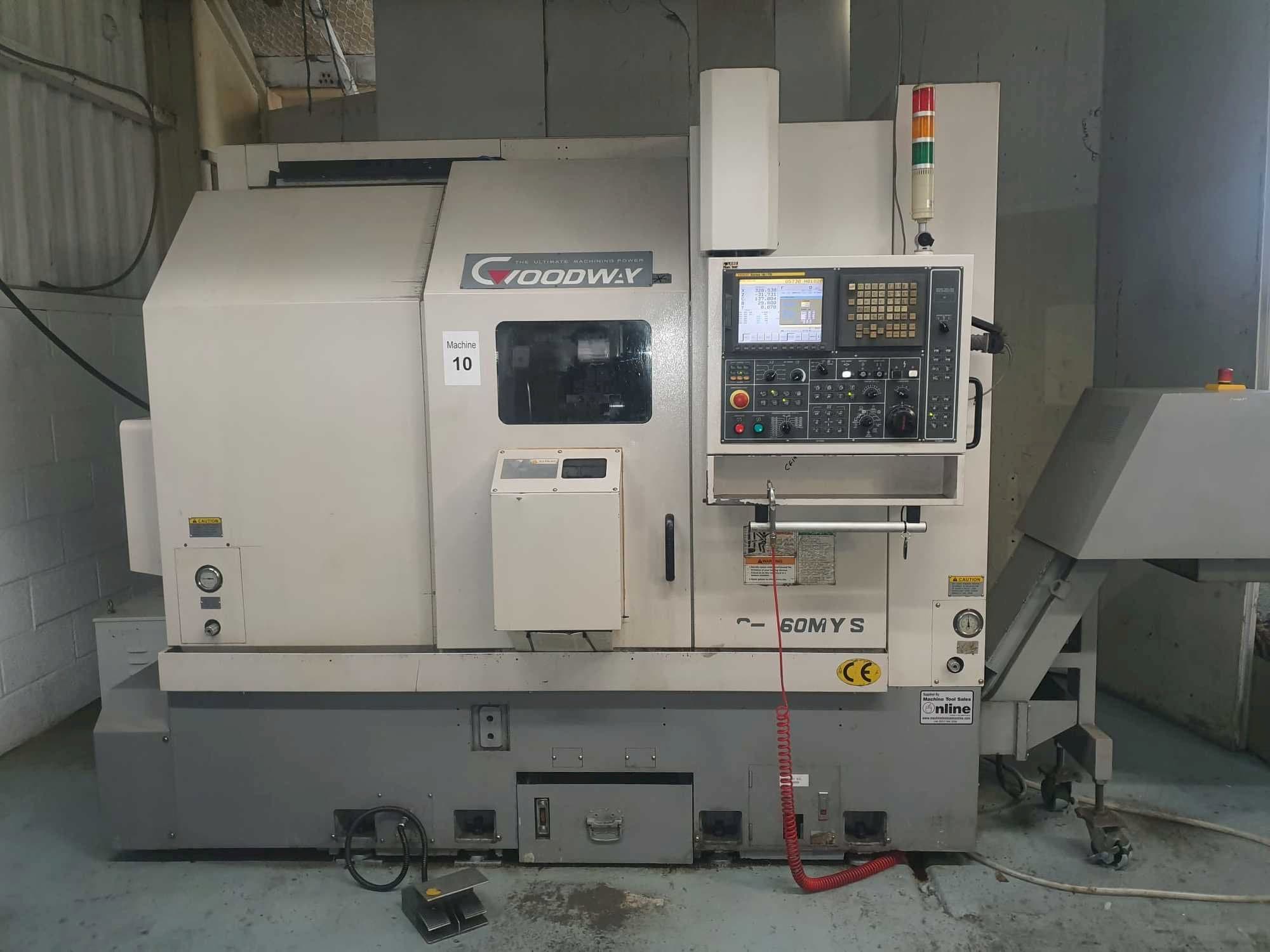 Vooraanzicht  van Goodway GS-260MYS  machine