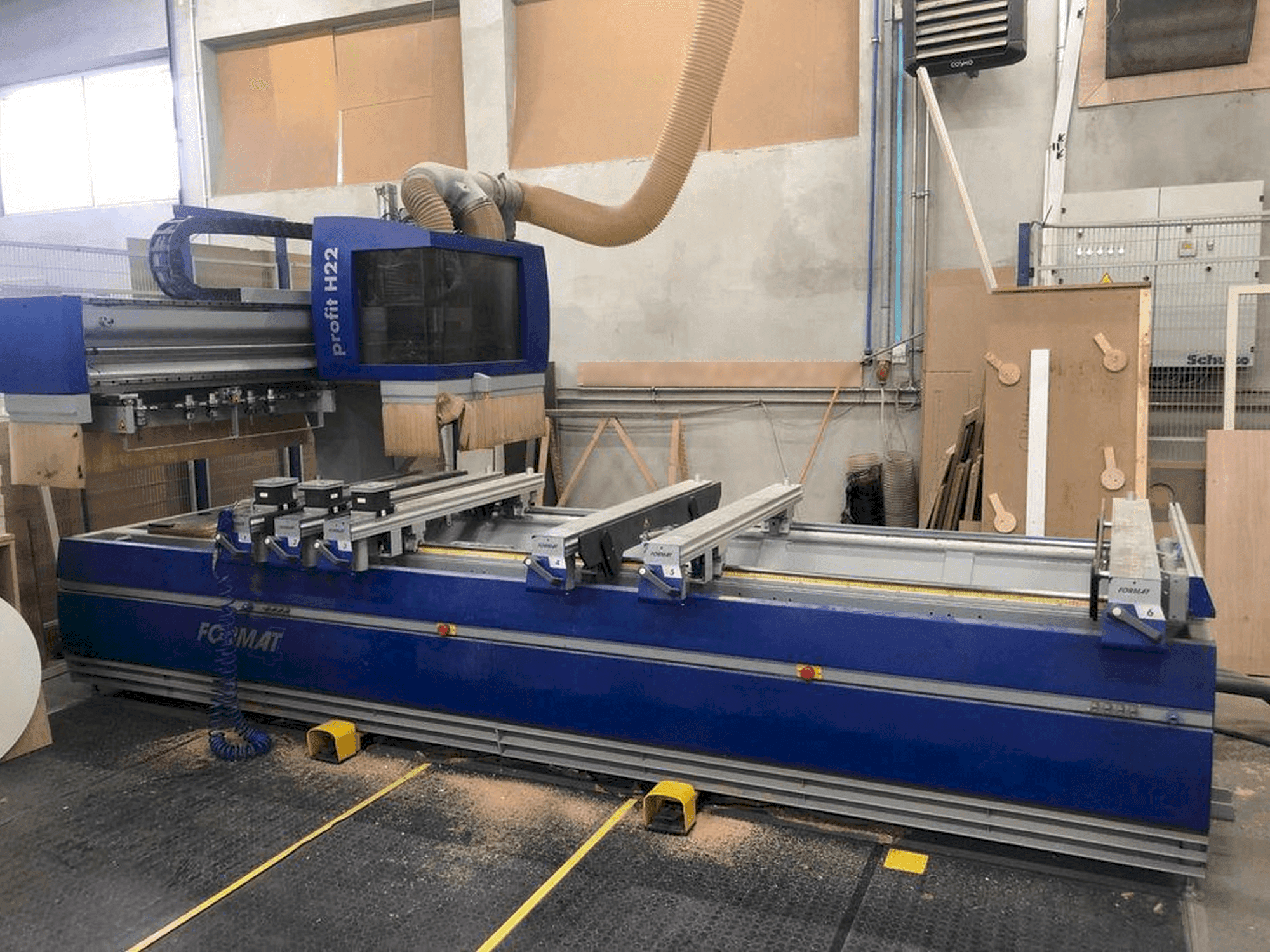 Vooraanzicht  van FORMAT4 Profit H22  machine