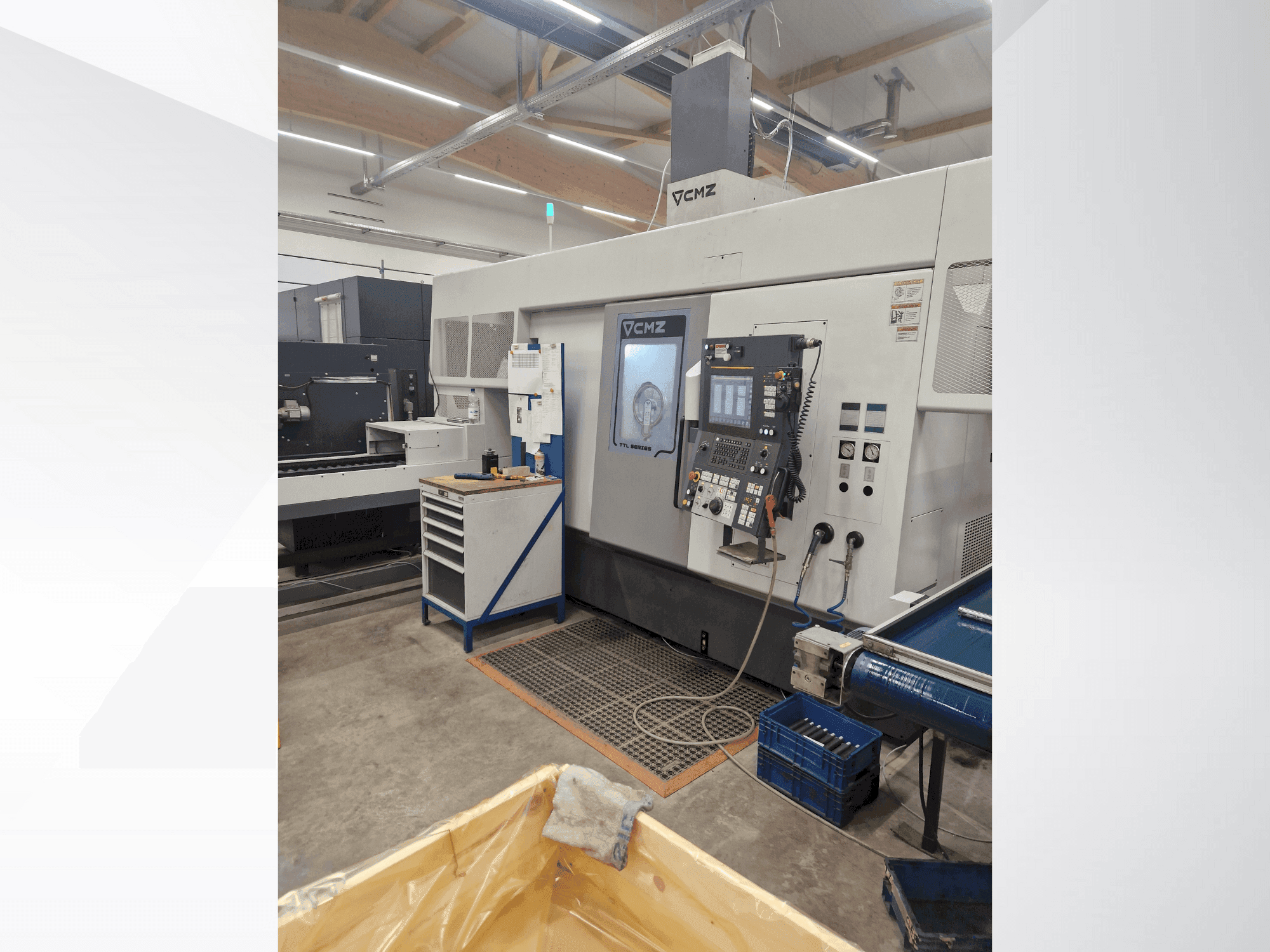 Vooraanzicht  van CMZ TTL-66-66-TTY-T2Y  machine