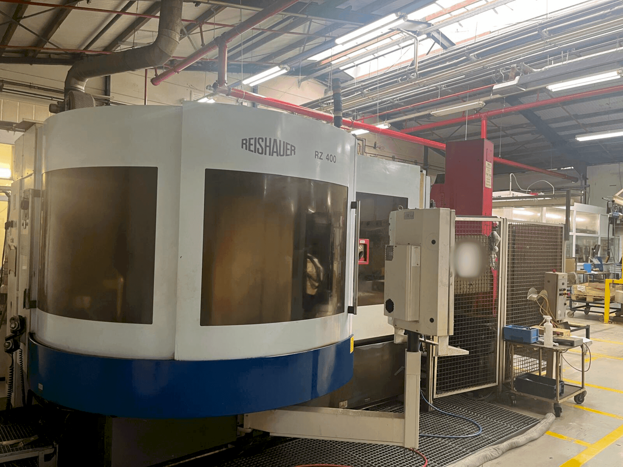 Vooraanzicht  van Reishauer RZ 400  machine