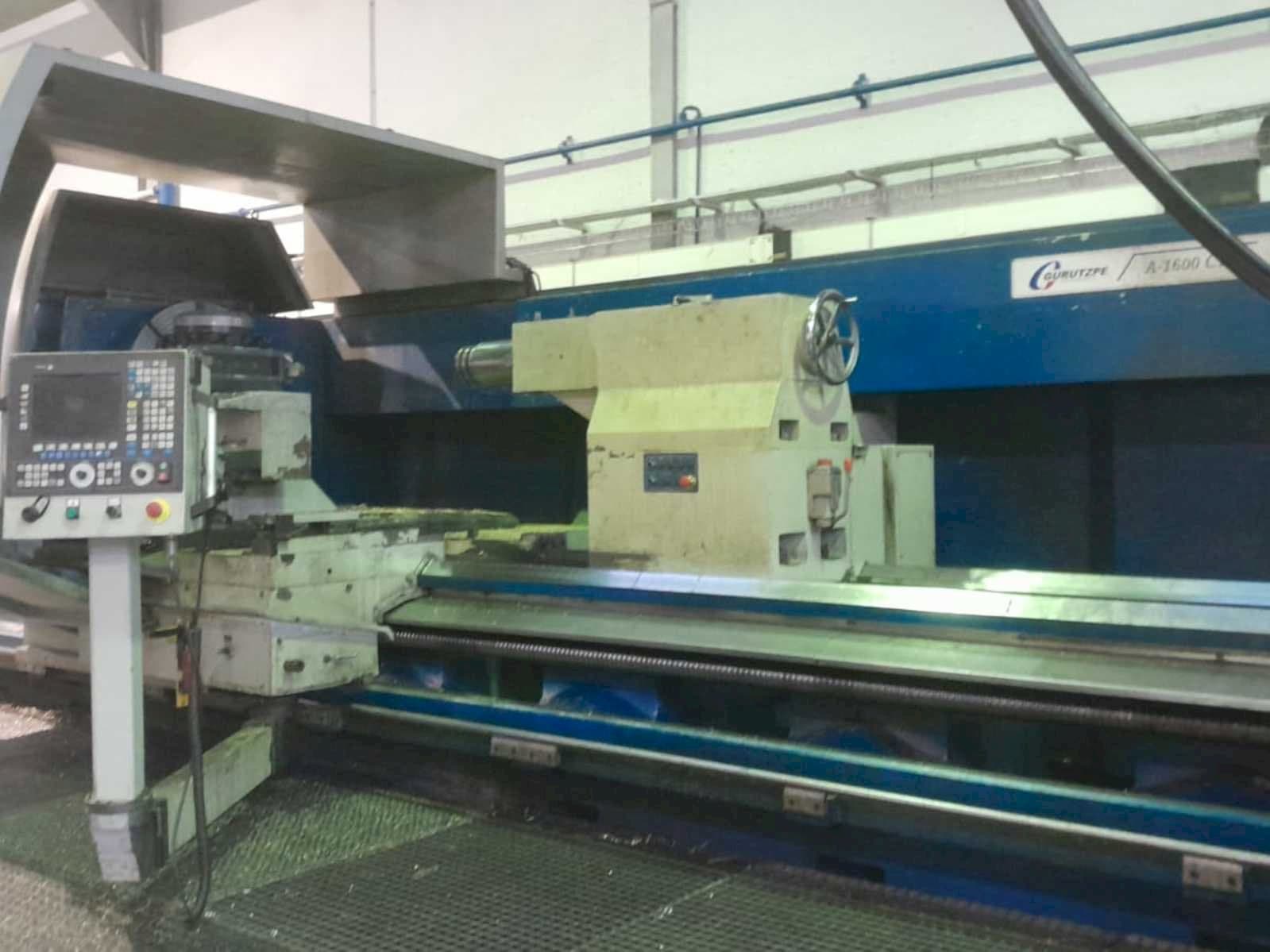 Vooraanzicht  van Gurutzpe A-1600 CNC  machine