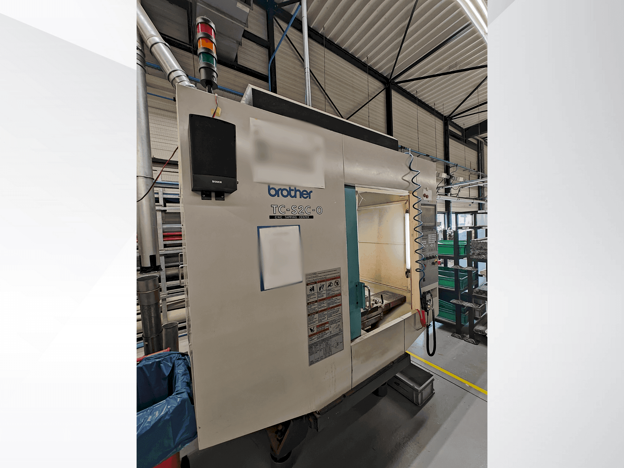 Vooraanzicht  van Brother TC-S2C-O  machine