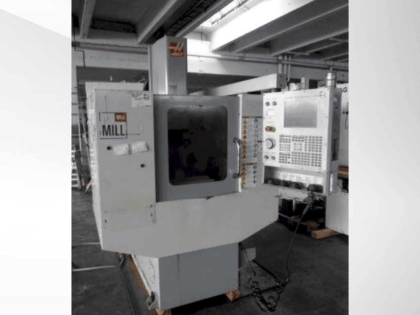 Vooraanzicht  van HAAS MiniMill  machine