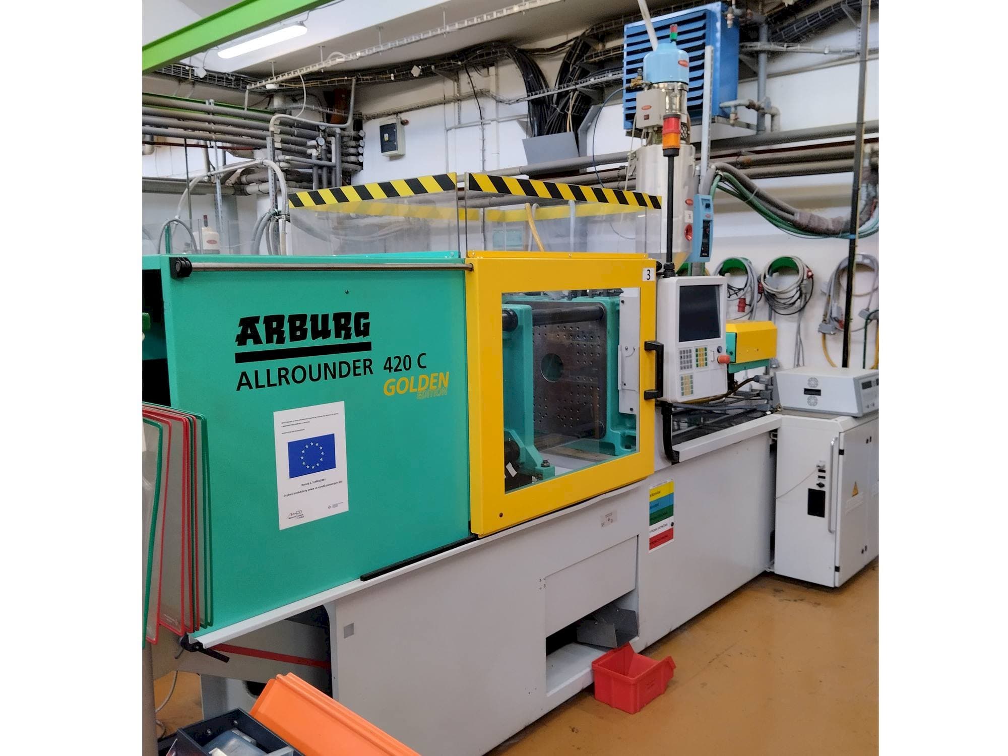 Vooraanzicht  van Arburg 420C 1000-290  machine