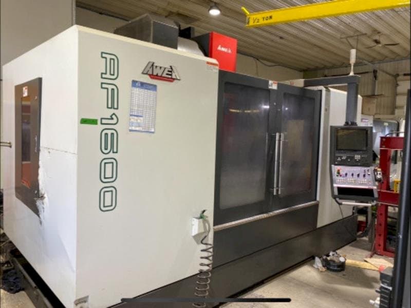 Vooraanzicht  van AWEA AF-1600  machine