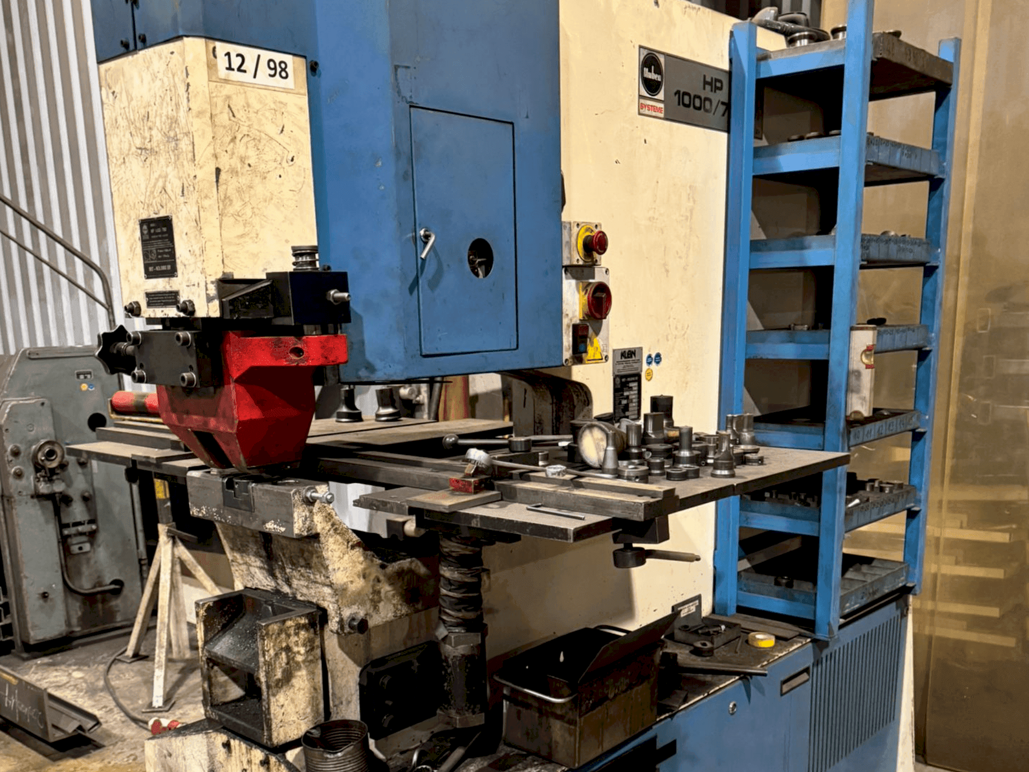 Vooraanzicht  van KLEIN HP 1000/760  machine