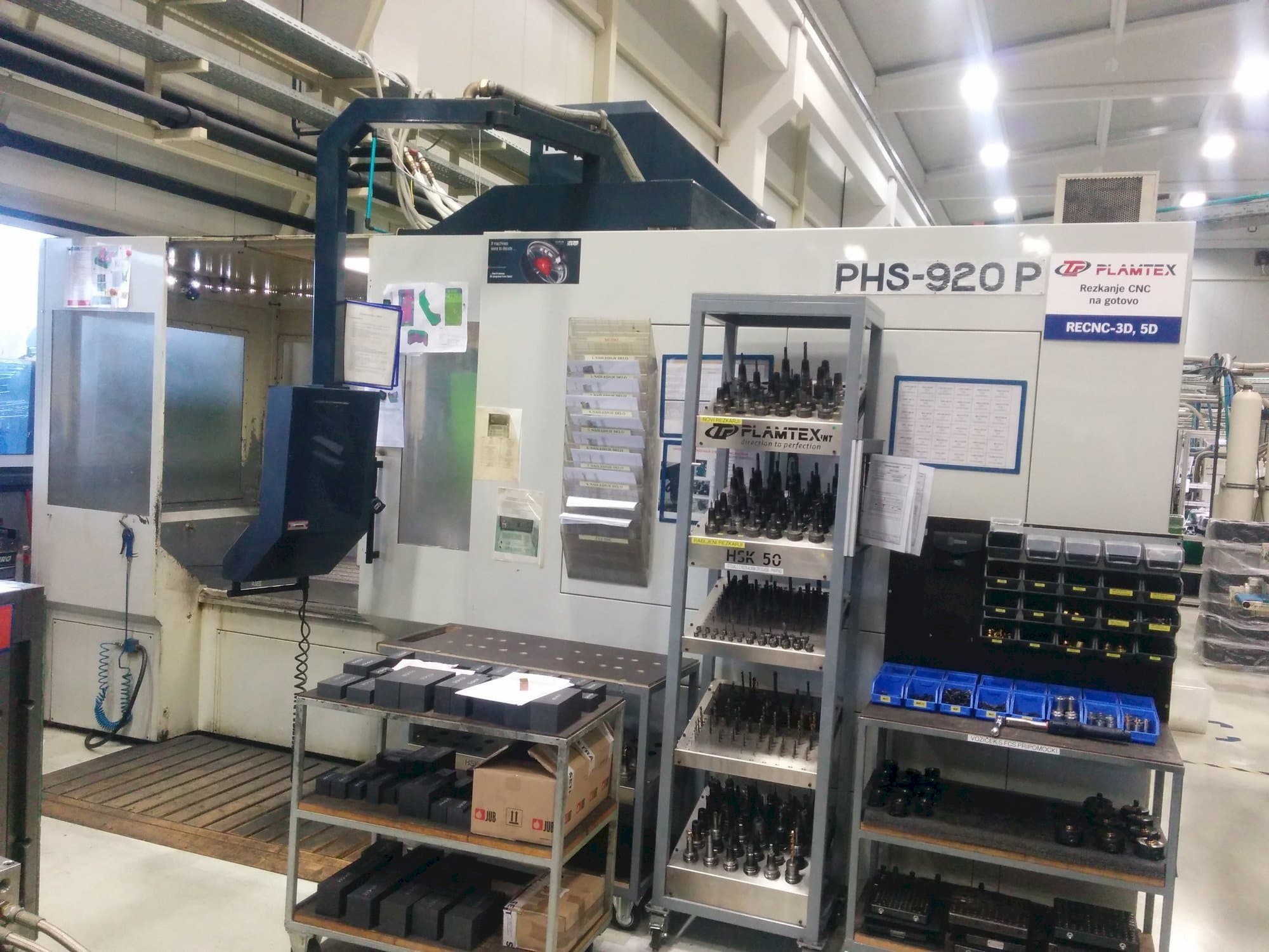 Vooraanzicht  van Parpas PHS 920P  machine