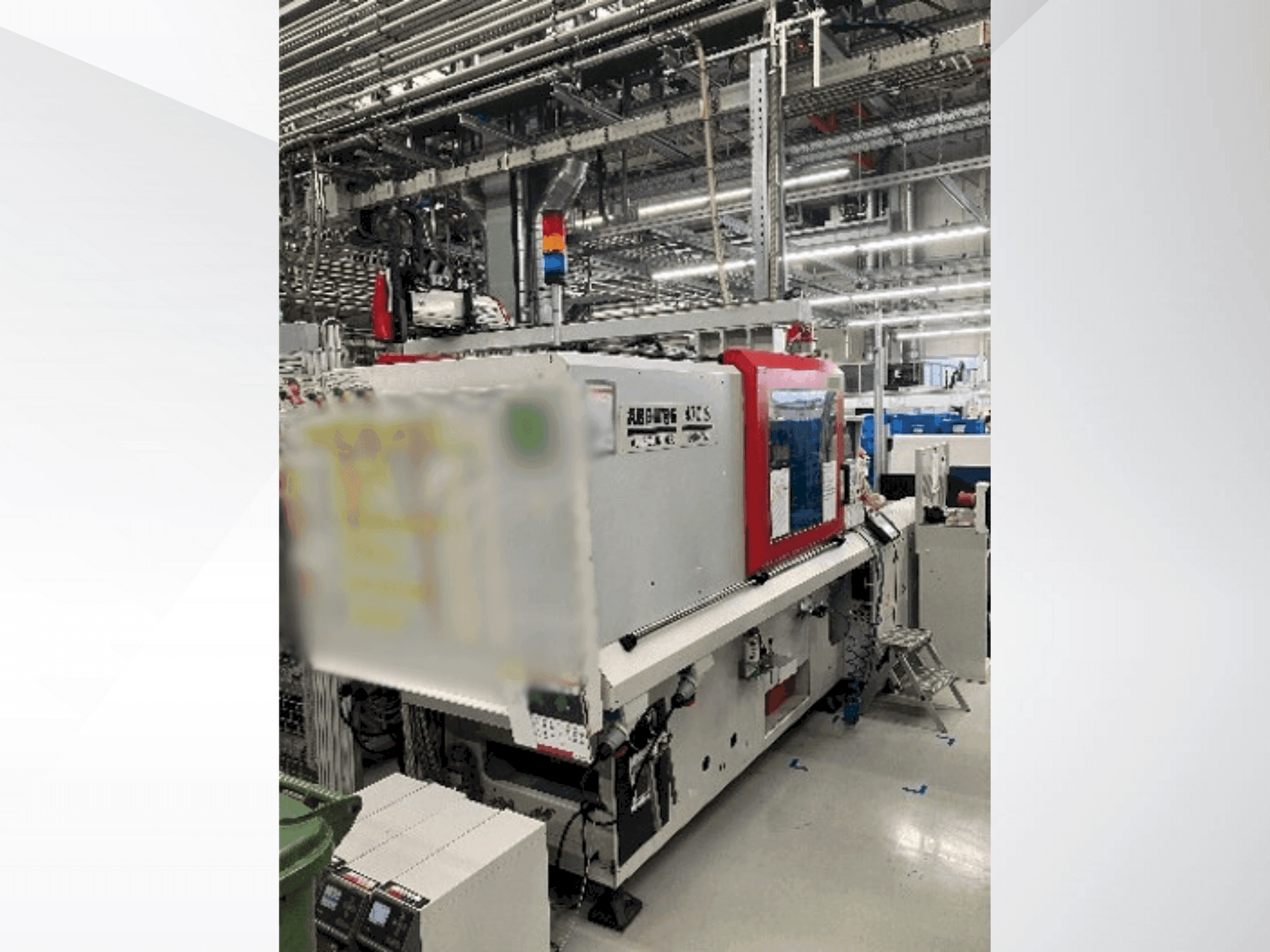 Vooraanzicht  van Arburg Allrounder 470 S 1300-350  machine