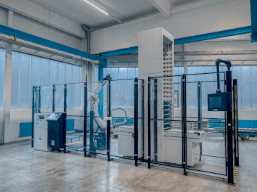 Vooraanzicht van FANUC ARC Mate 120iD/35, M-20iD/35 machine