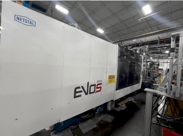 Vooraanzicht van Netstal EVOS 5500-2900 Speed machine