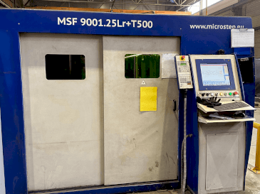 Vooraanzicht van MicroStep MSF 9001.25Lr+T500 (2015) machine