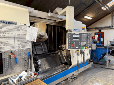 Vooraanzicht  van Okuma MacTurn 350  machine