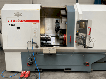 Vooraanzicht  van MAS SP280 SY  machine