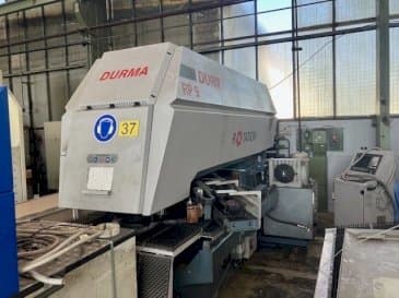 Vooraanzicht  van Durma RP9 1250x20  machine
