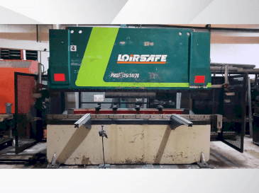 Vooraanzicht  van LOIRE SAFE PHSE-125/30/26  machine