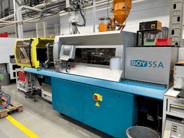 Vooraanzicht van BOY 55A machine