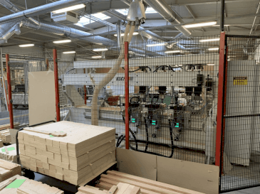 Vooraanzicht  van KOCH BL 2500 NC select line  machine