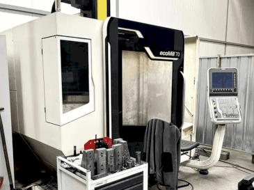 Vooraanzicht  van DMG MORI ecoMill 70  machine