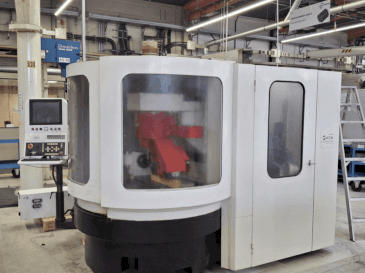 Vooraanzicht  van SAACKE UWIID  machine