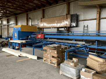 Vooraanzicht  van HUNDEGGER Speed-Cut SC1  machine