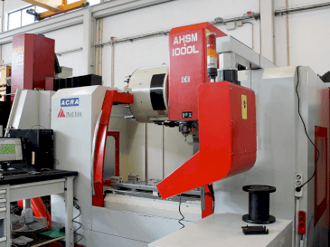 Vooraanzicht  van ACRA AHSM 1000 L  machine