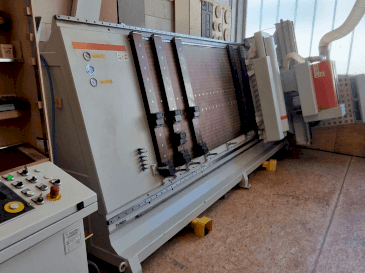 Vooraanzicht van TECNOTEAM TECNOFLEX machine