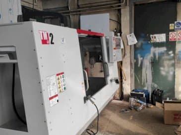 Vooraanzicht van HAAS TM 2 machine