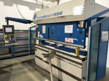 Vooraanzicht  van Trumpf TrumaBend V85S  machine