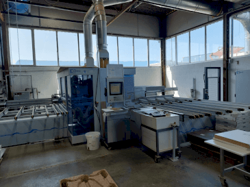 Vooraanzicht  van Weeke Optimat BHX 500/D  machine